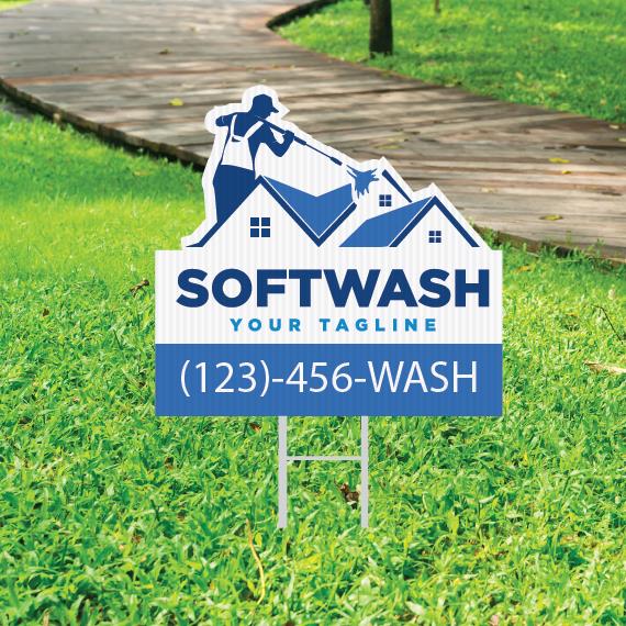 24 x 24 Die-Cut Yard Sign