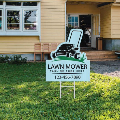 18 x 24 Die-Cut Yard Sign
