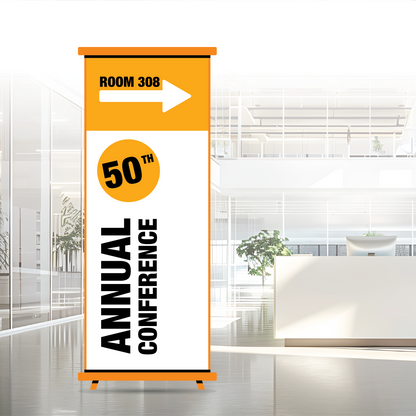 Roll Up Banner Ad Stand