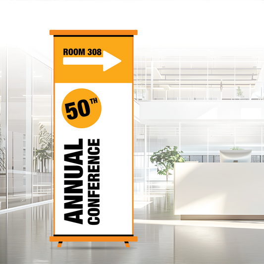 Roll Up Banner Ad Stand